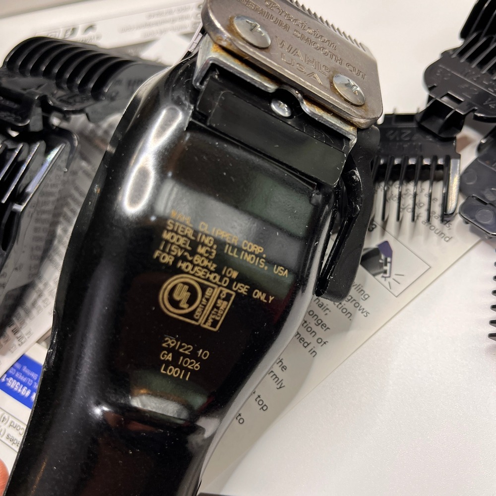Wahl‎ Deluxe Chrome Pro Corded Hair Clipper Kit *USED - Picture 9 of 13